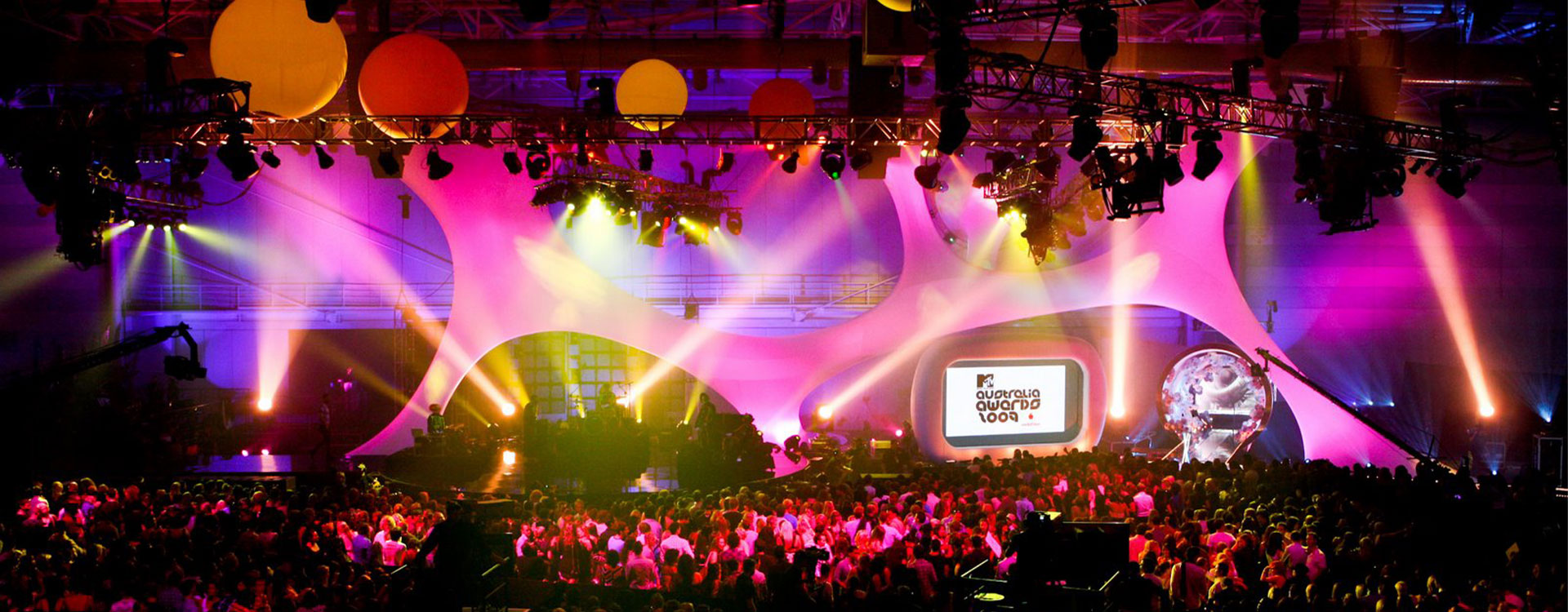 2009 MTV Australia Music Awards Stage Lycra Structure