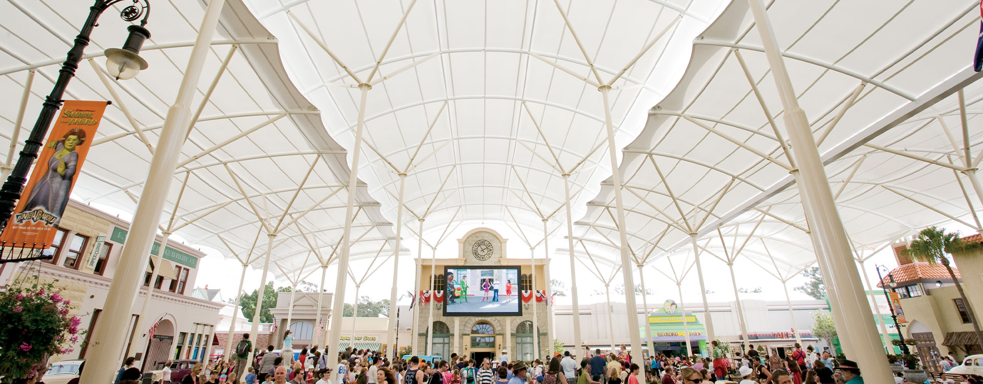 Movie World Main Street Canopy