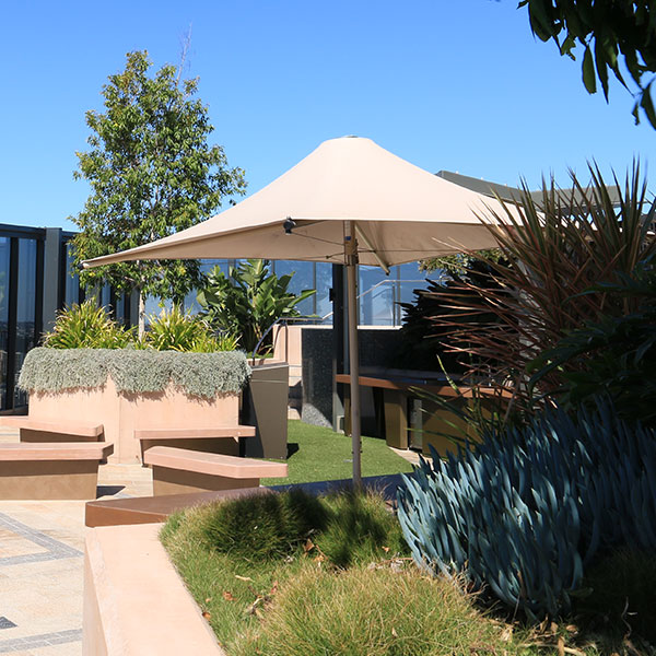 Commercial Umbrellas | MakMax Australia Architectural Umbrellas