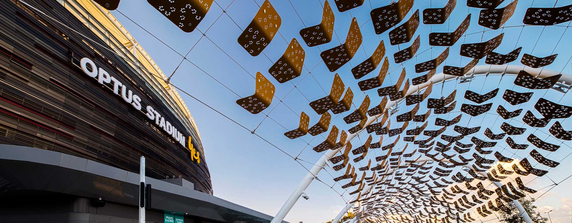 Perth Stadium Arbour Walkway