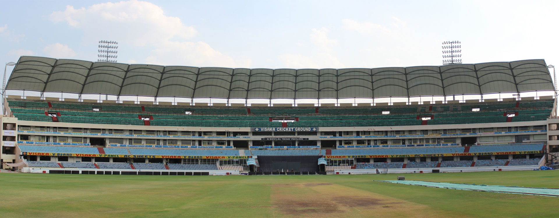 Hyderabad Cricket Stadium Roof