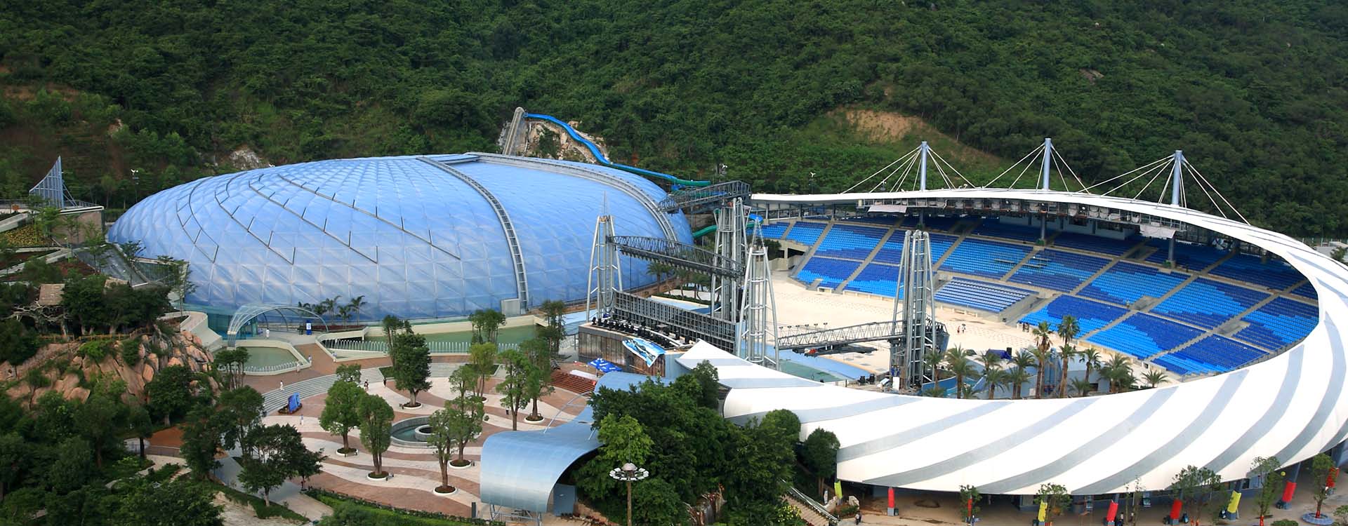 Shenzhen Water Park ETFE Dome