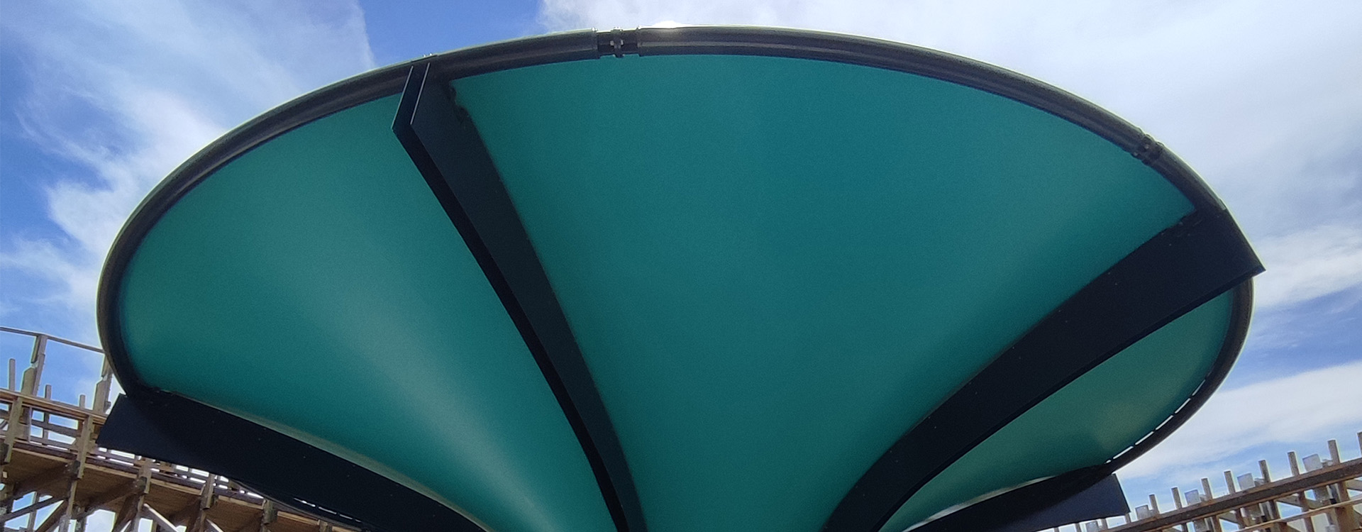 Sea World Leviathan PVC shade structure