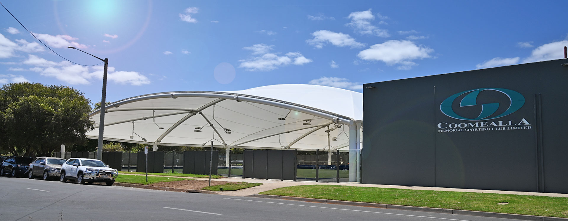 Coomealla Club Bowling Green Canopy