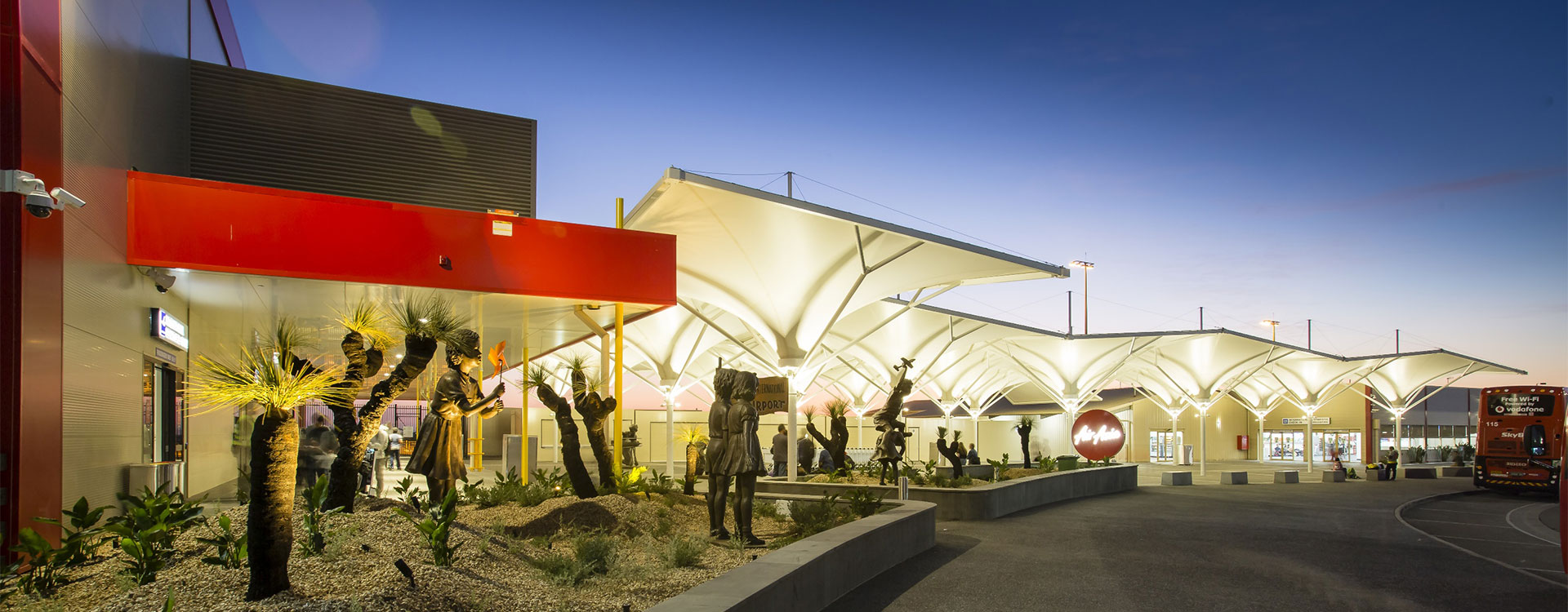 Avalon Airport Arrivals Area