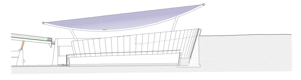 Willinga Park Stables Round Yard Roof Concept Artwork